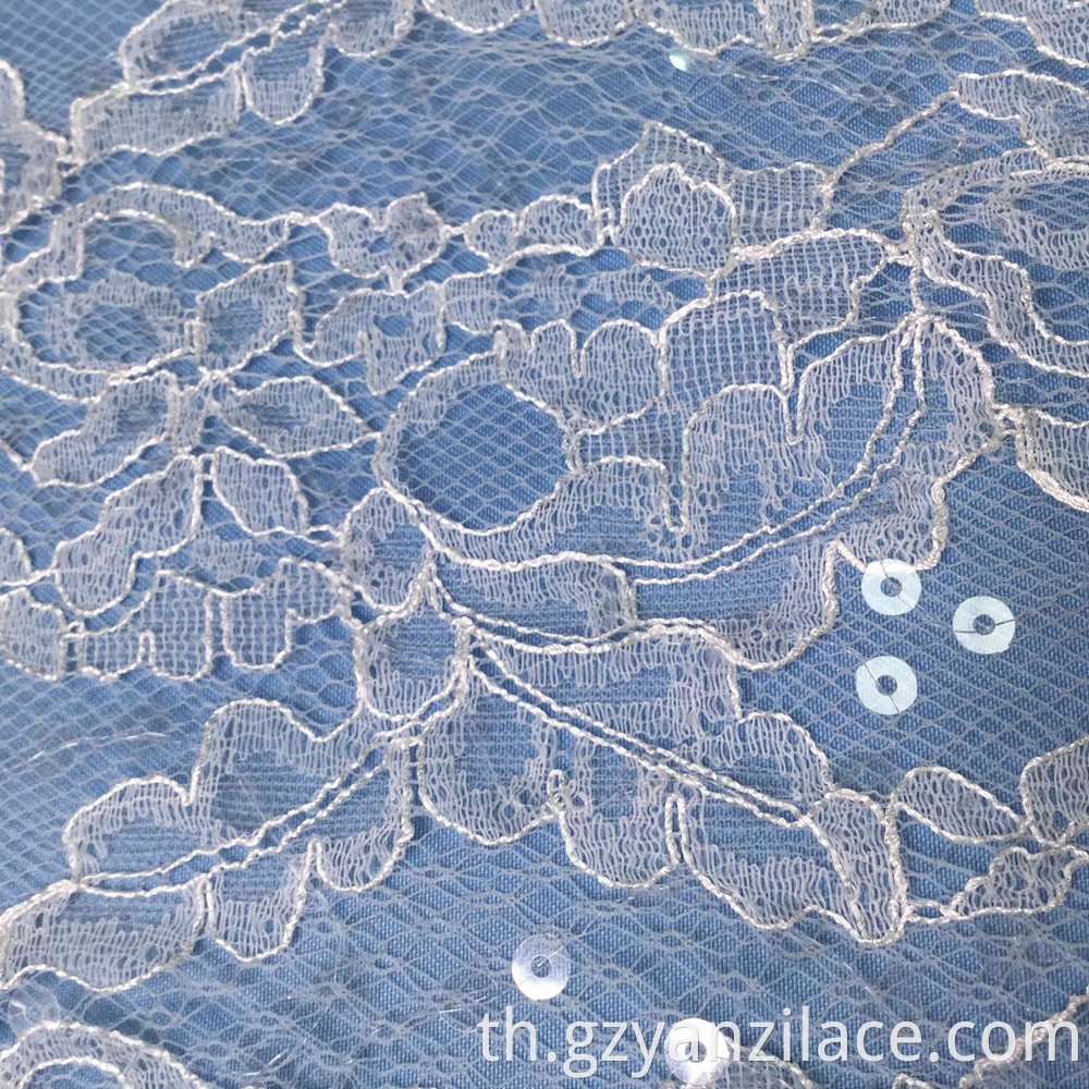 Wholesale French Chantilly Lace Fabric